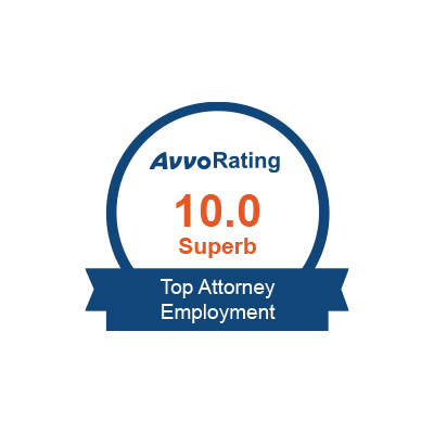 10.0 Rating on Avvo 10.0 Rating on Avvo